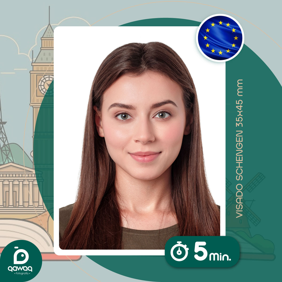 FOTOGRAFÍA VISA SCHENGEN