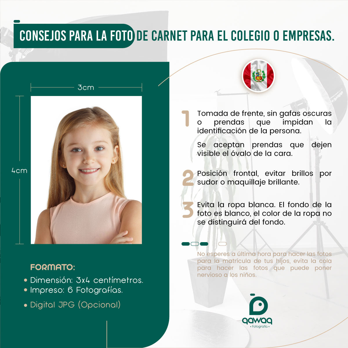 FOTOGRAFÍA CARNET