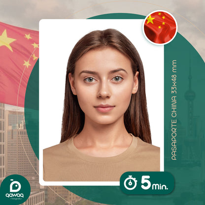 FOTOGRAFÍA VISA CHINA