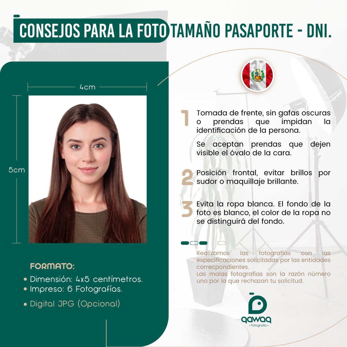FOTOGRAFÍA PASAPORTE