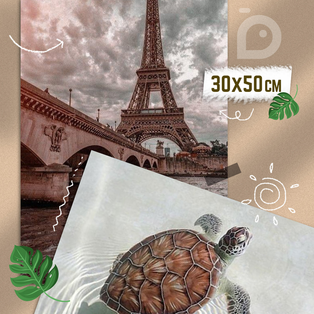 30X50 CM - PAPEL MATE